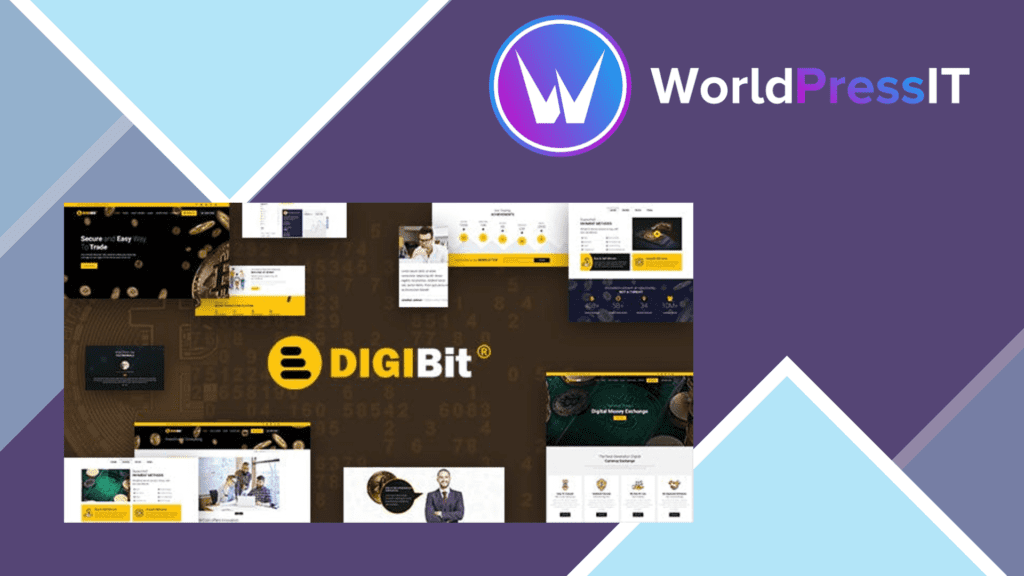 DigiBit Cryptocurrency Mining Theme