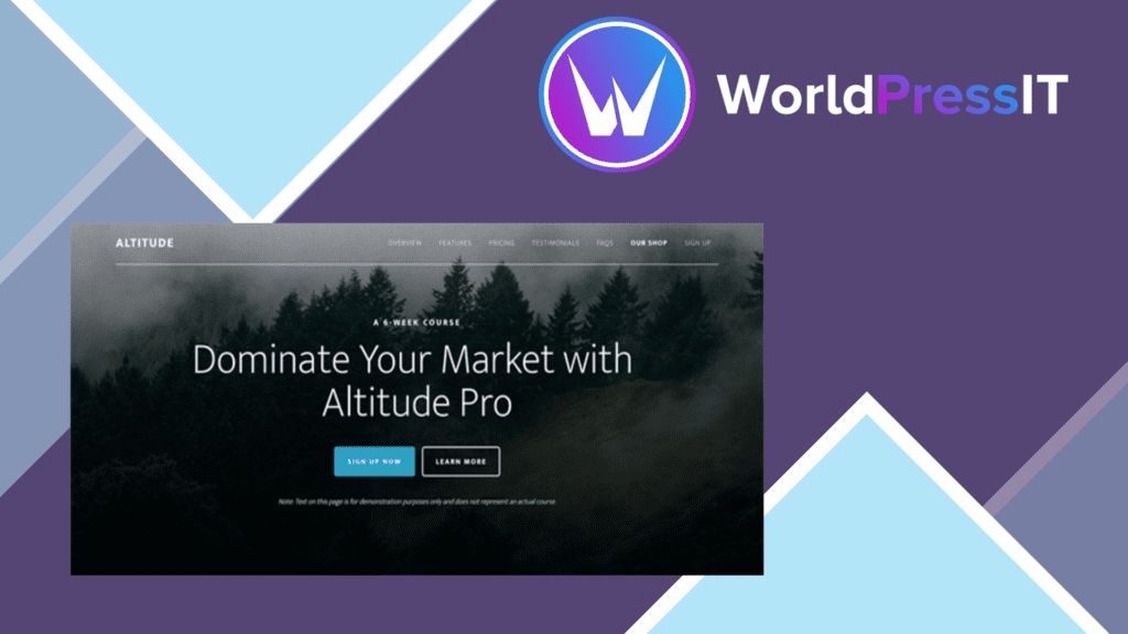 Studiopress Altitude Pro WordPress Theme