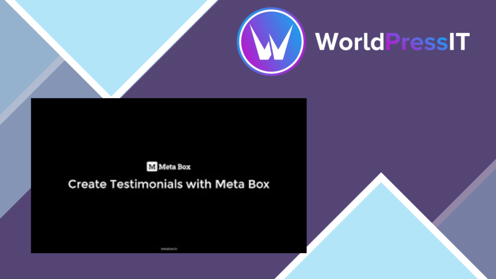 Meta Box Testimonials