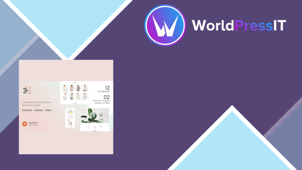 Minera Minimalist WooCommerce WordPress Theme