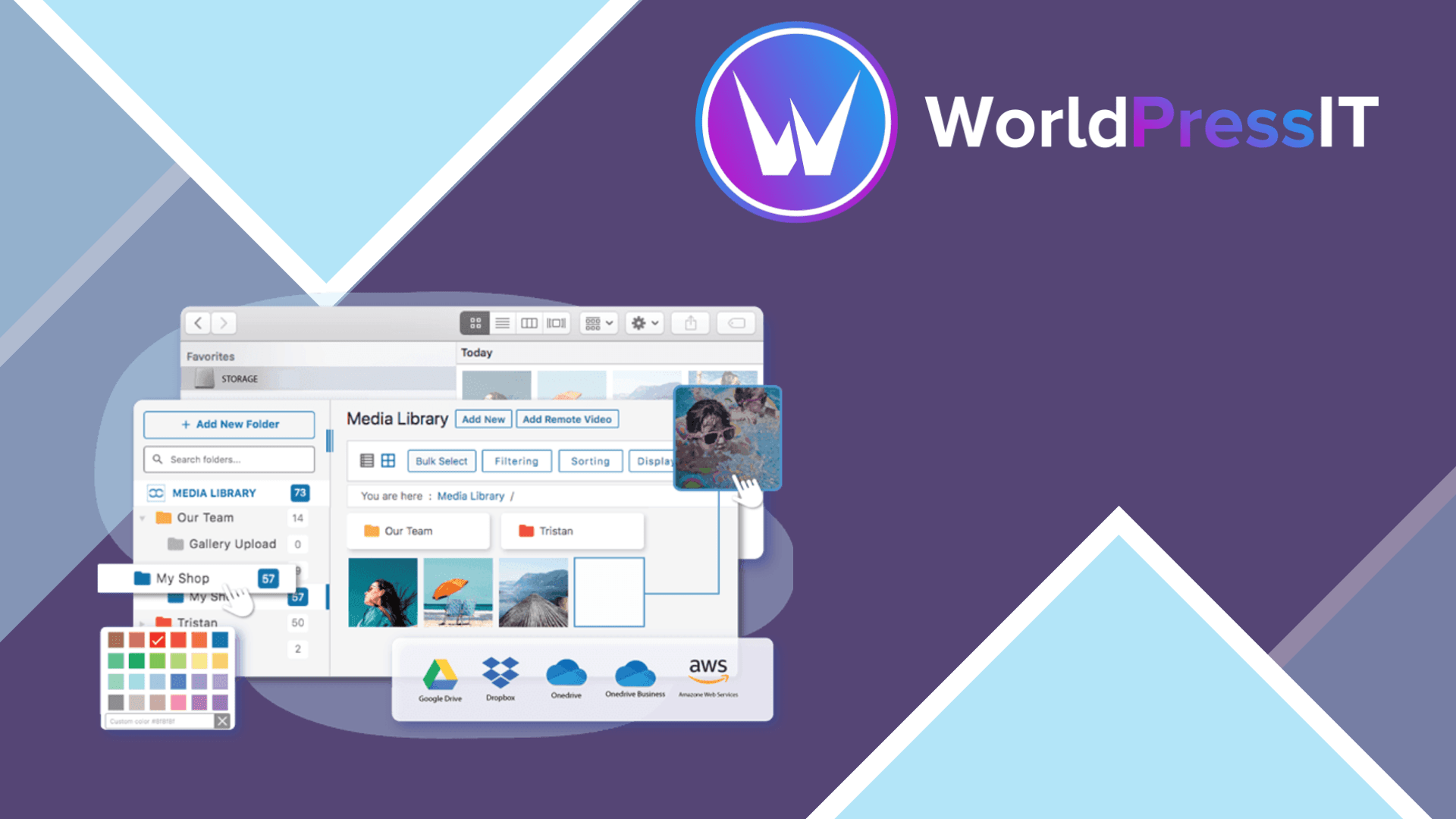 JoomUnited WP Media Folder Plugin - WorldPress IT