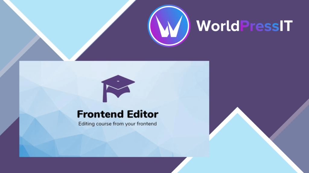 LearnPress Frontend Editor
