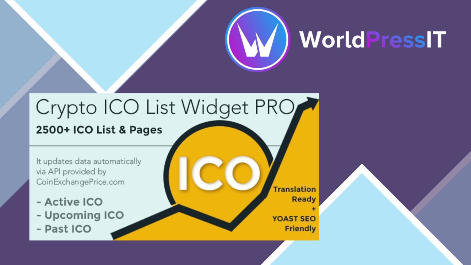 crypto ico list widgets pro nulled