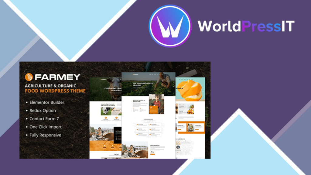Farmey – Agriculture WordPress Theme