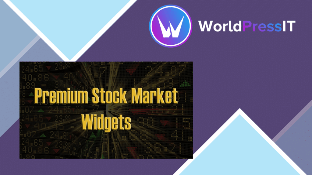 Premium Stock Market &amp; Forex Widgets WordPress Plugin