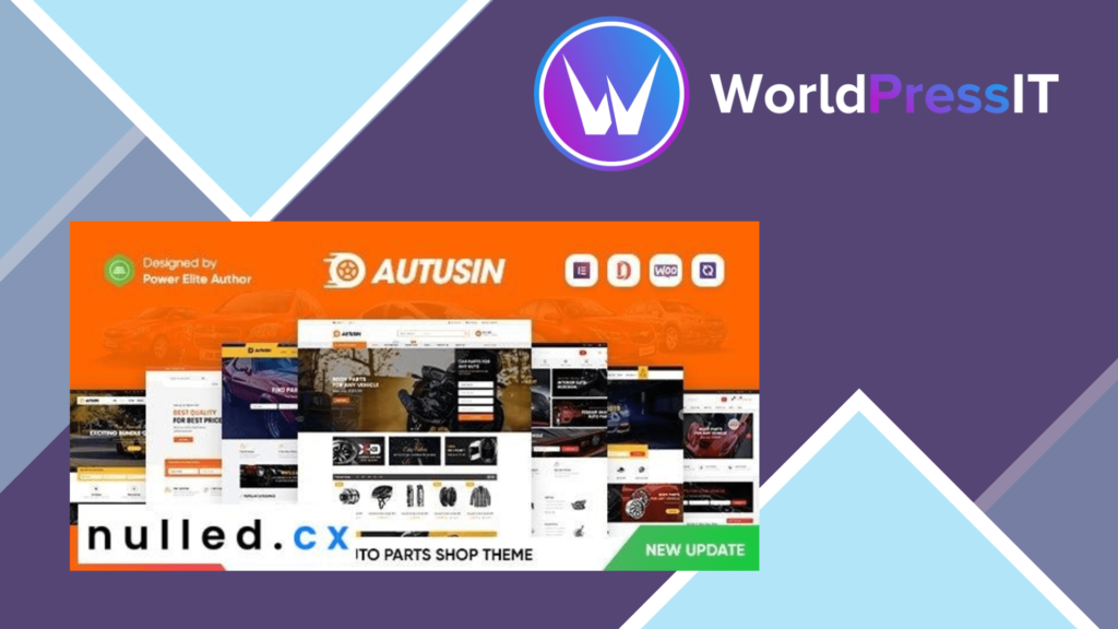 Autusin - Auto Parts and Car Accessories Shop Elementor WooCommerce WordPress Theme
