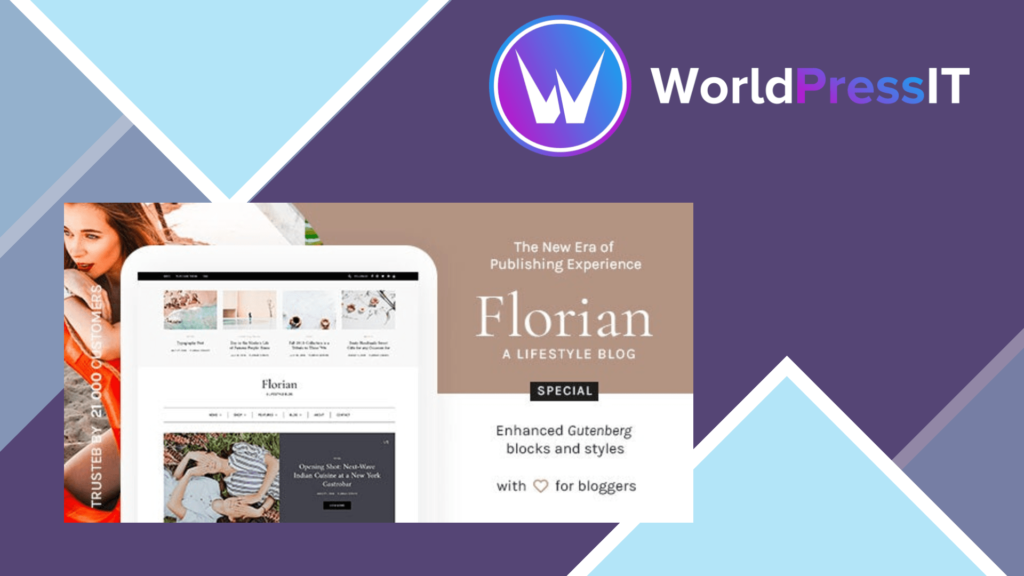 Florian - Responsive Personal WordPress Blog Theme