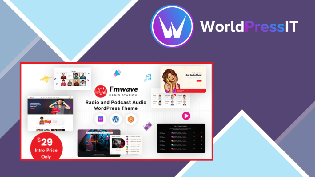 Fmwave - Radio Station WordPress Theme