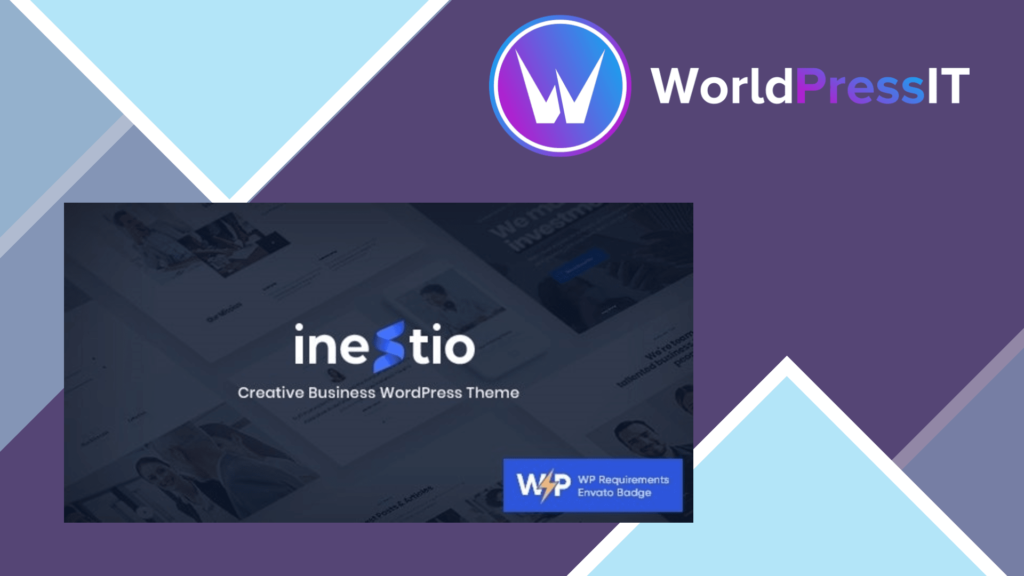 Inestio - Business &amp; Creative WordPress Theme