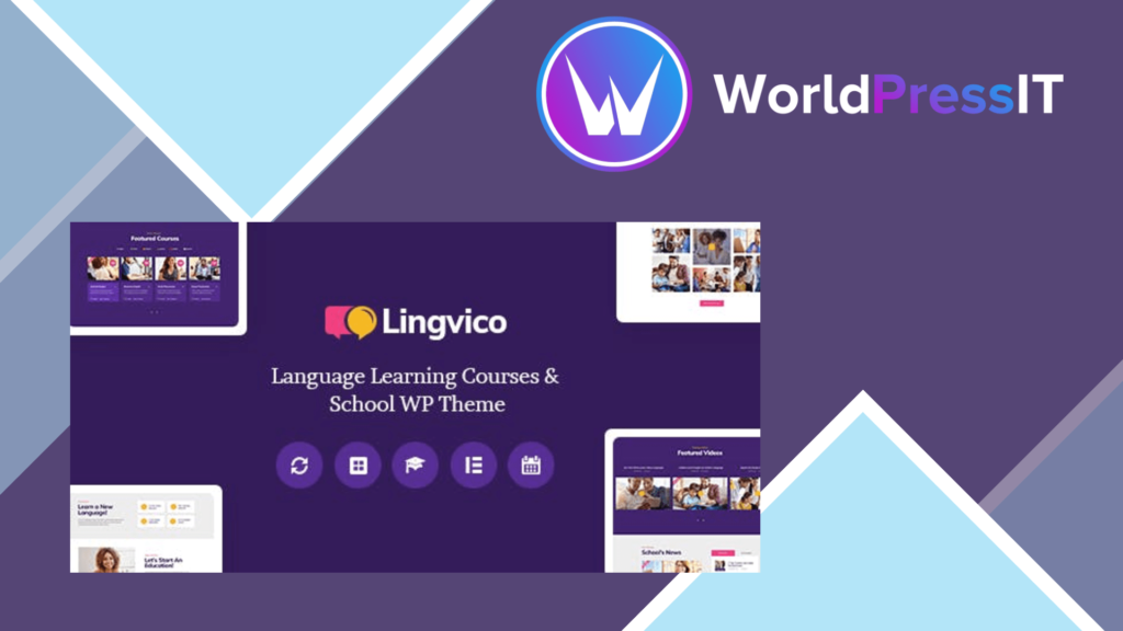Lingvico | Language Center &amp; Training Courses WordPress Theme