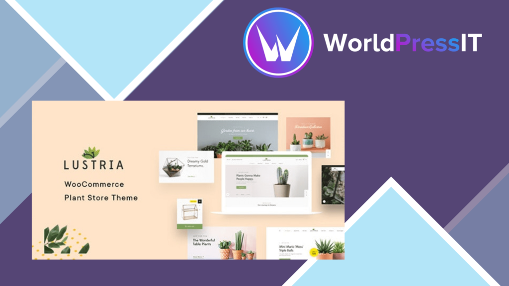 Lustria - MultiPurpose Plant Store WordPress