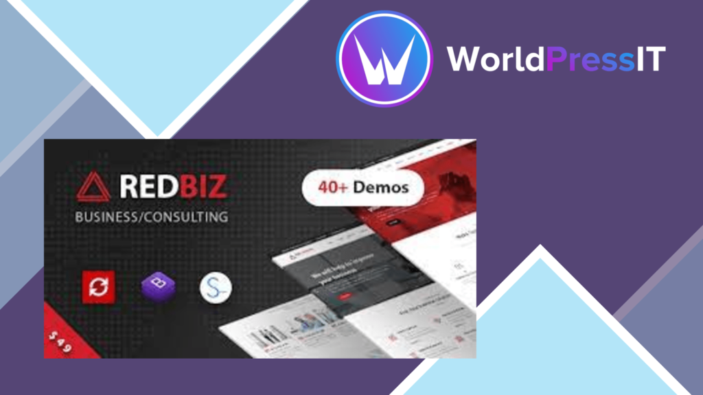 RedBiz - Finance &amp; Consulting Multi-Purpose WordPress Theme