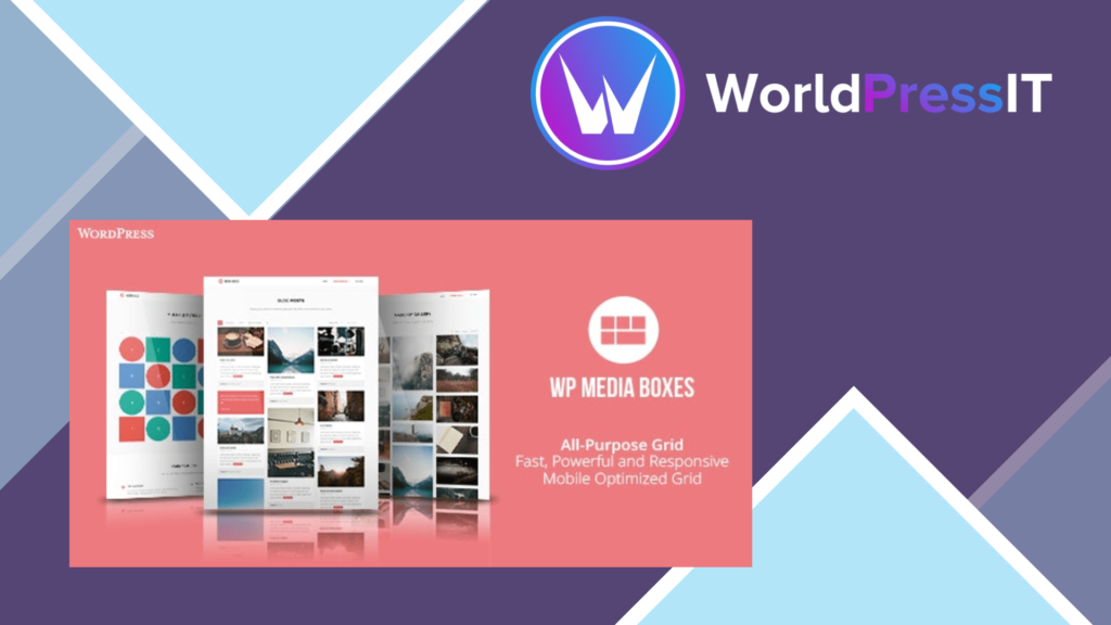 WP Media Boxes Portfolio - Responsive Wordpress Grid Plugin