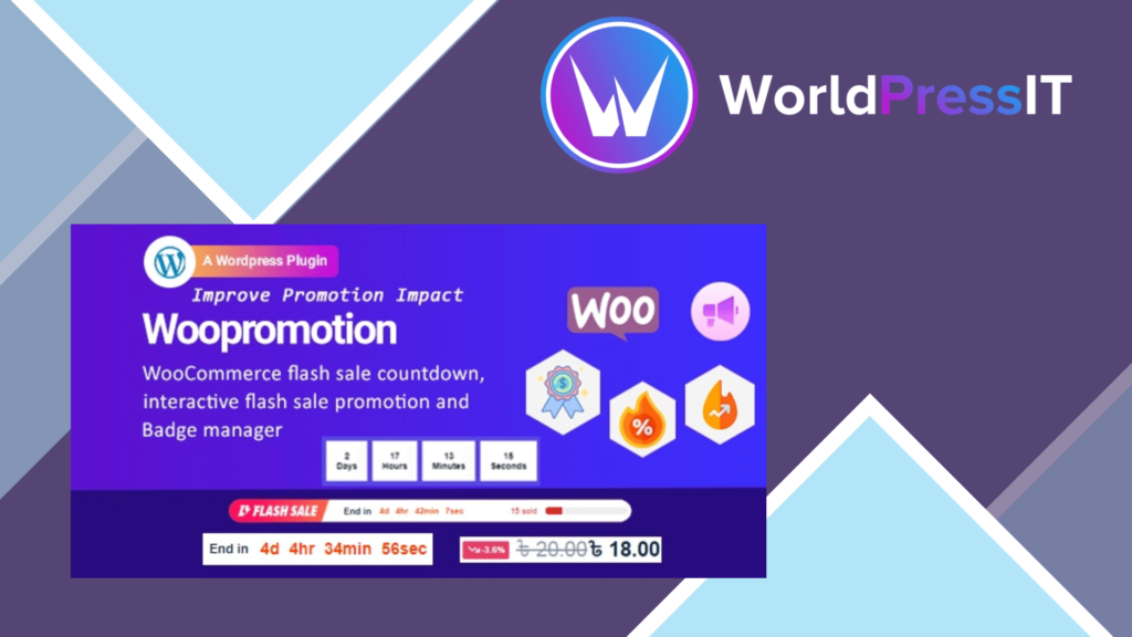 Woopromotion - WooCommerce product promotion sale countdown and Badge Manager
