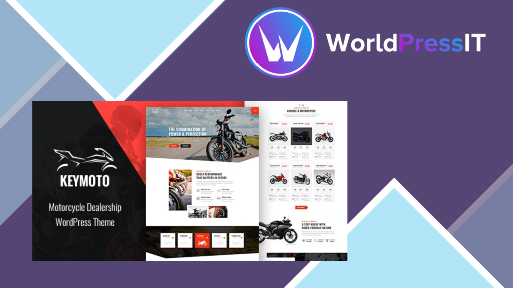 Keymoto – Motorcycle Rental WordPress Theme