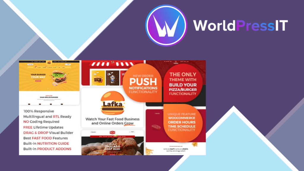 Lafka - WooCommerce Theme for Burger &amp; Pizza Delivery