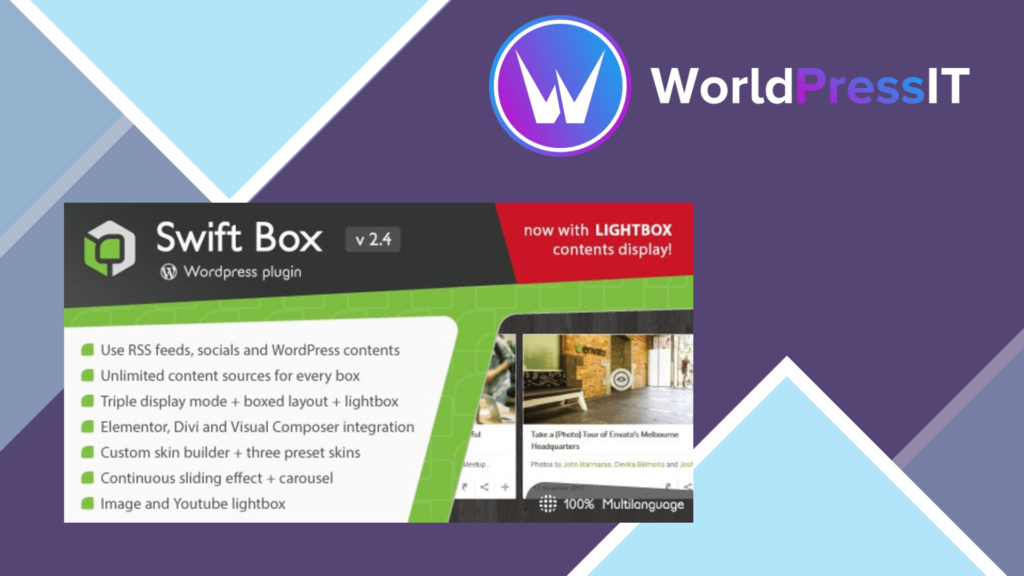 Swift Box - Wordpress Contents Slider and Viewer