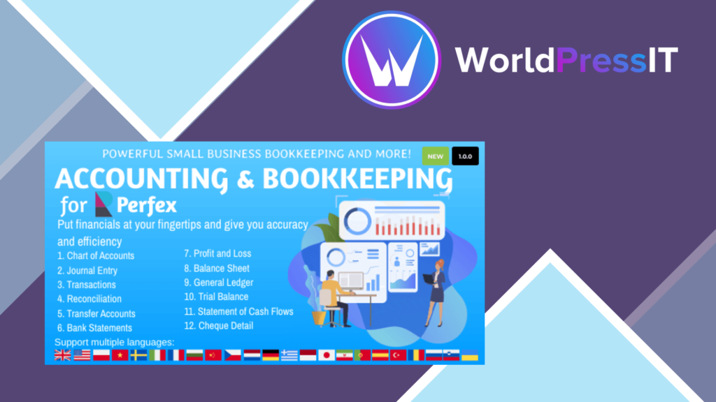 Accounting and Bookkeeping module for Perfex CRM