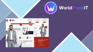 Ijin - Legal Business & Tax Consultant Services Elementor Template Kit