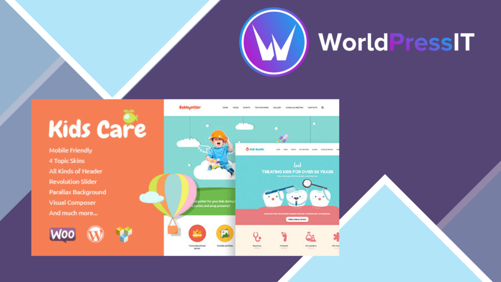 Kids Care - A Multi-Purpose Children WordPress Theme