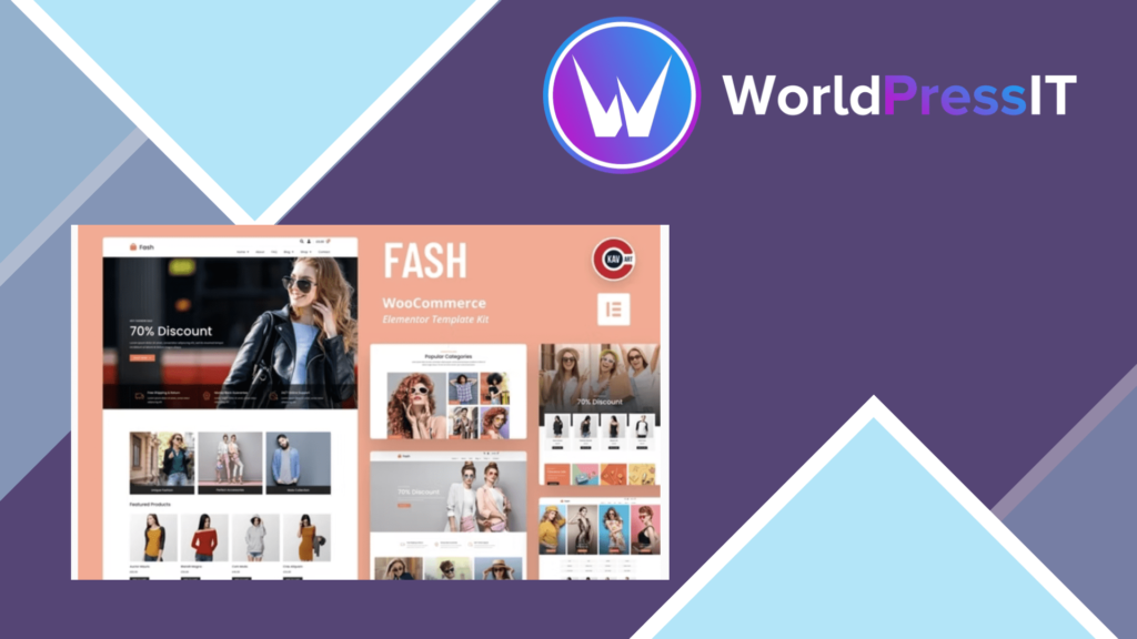 Fash - WooCommerce Elementor Template Kit