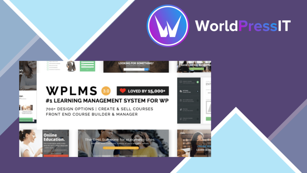 WPLMS Learning Management System, Education Theme