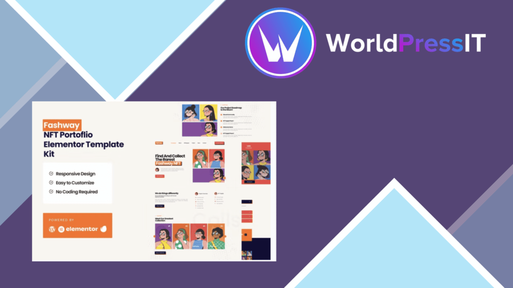 Fashway - NFT Portfolio Elementor Template Kit