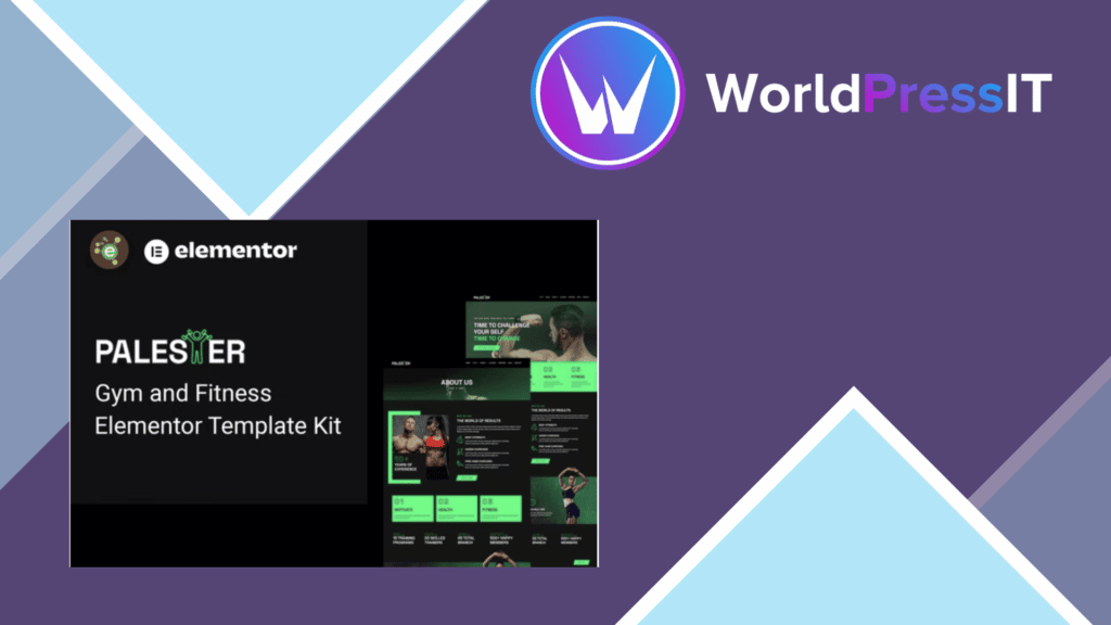 Palester - Gym and Fitness Elementor Template Kit