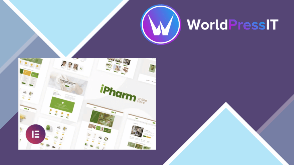 iPharm - Online Pharmacy Woocommerce Elementor Template Kit