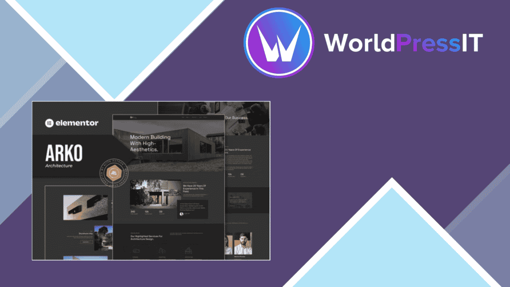 Arko - Architecture Elementor Template Kit