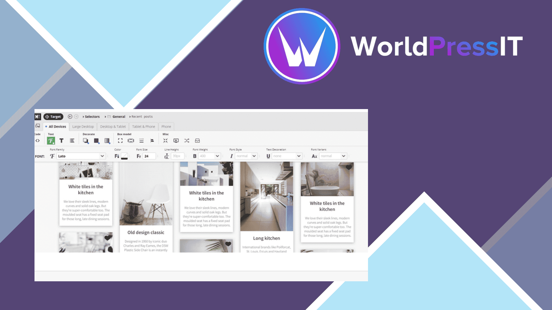 MicroThemer WordPress CSS Editor - WorldPress IT