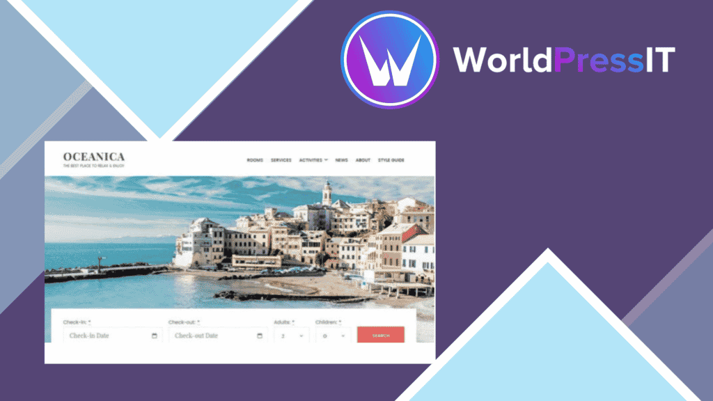 Oceanica – Hotel WordPress Theme