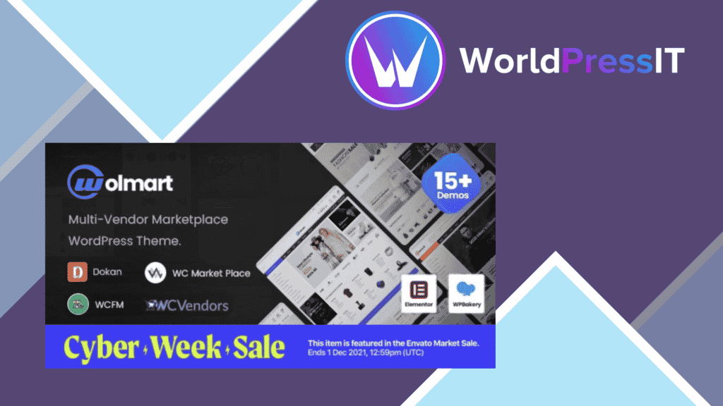 Wolmart - Multi-Vendor Marketplace WooCommerce Theme
