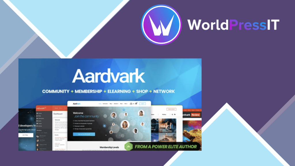 Aardvark - BuddyPress, Membership and Community Theme