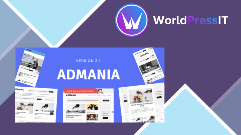 Admania - Adsense WordPress Theme With Gutenberg Compatibility