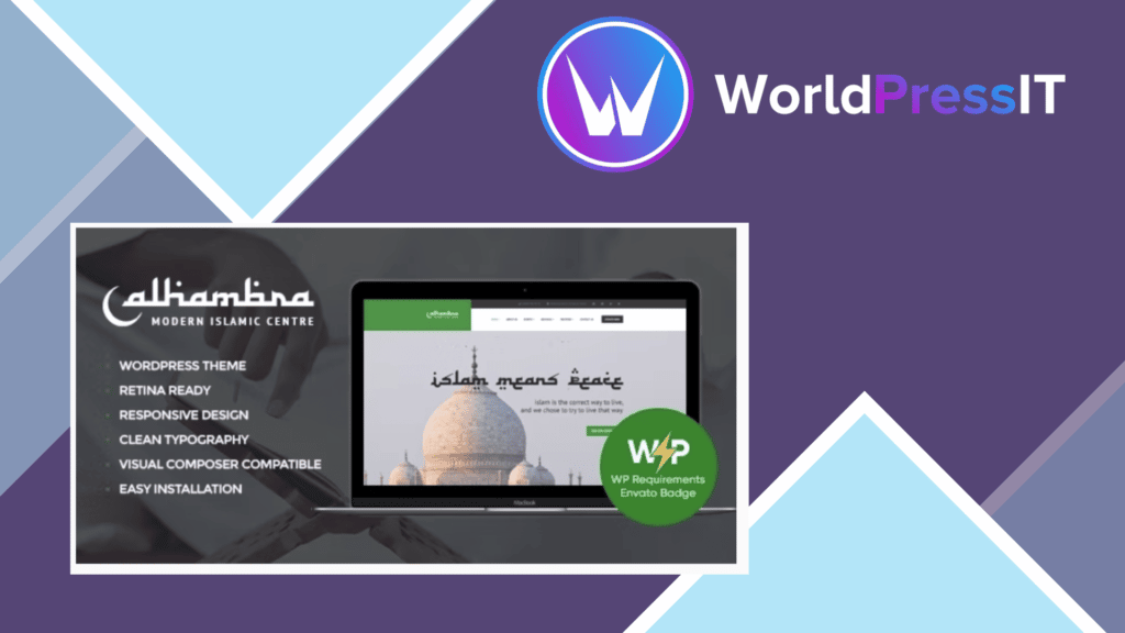Alhambra | Islamic Centre WordPress Themes + RTL Version