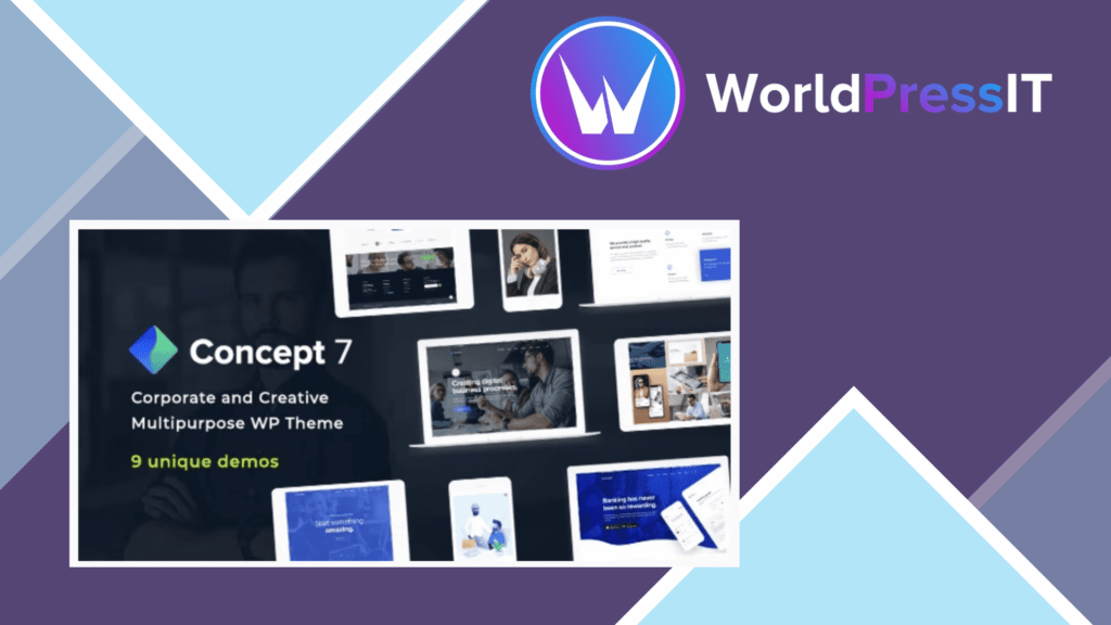 Concept Seven - Responsive Multipurpose WordPress Theme