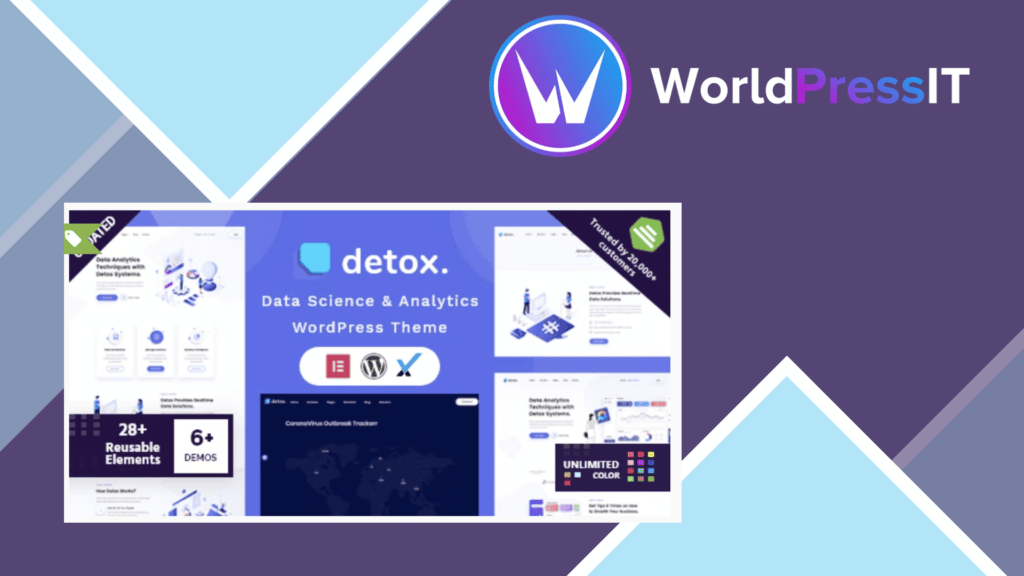 Detox - Data Science and Analytics WordPress Theme