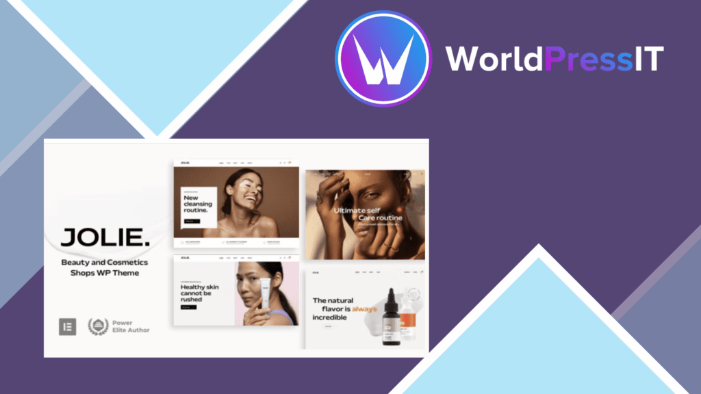 Jolie - Beauty and Cosmetics Shop WordPress Theme