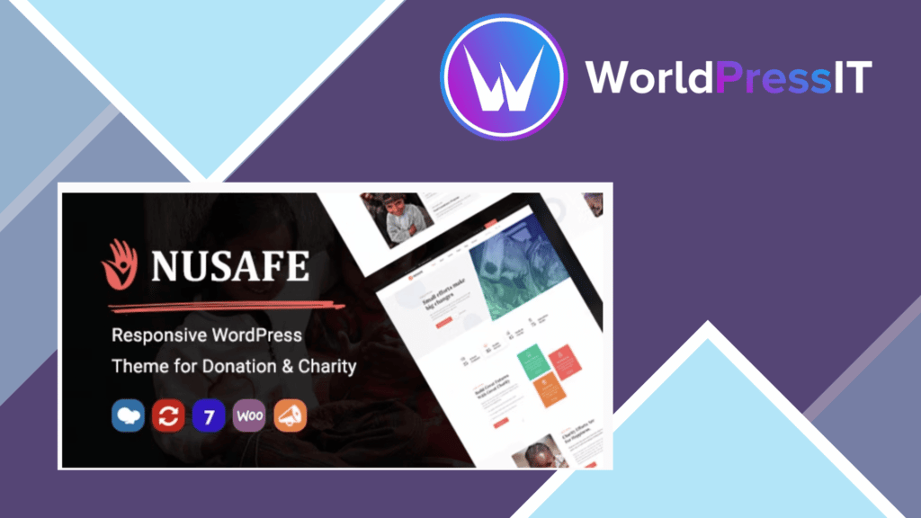 Nusafe | Responsive WordPress Theme for Donation and Charity