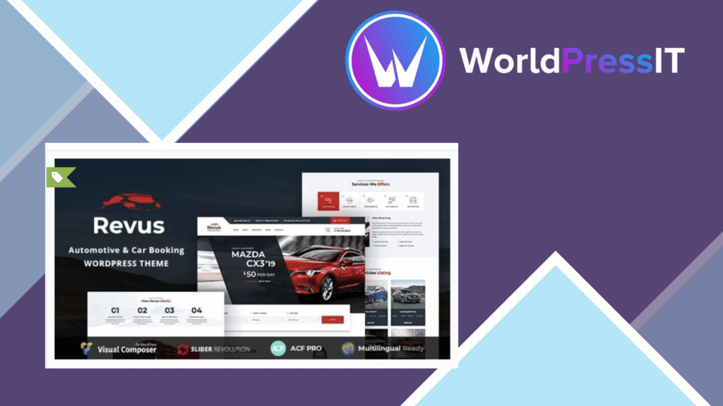 Revus - Automotive and Car Rental WordPress Theme