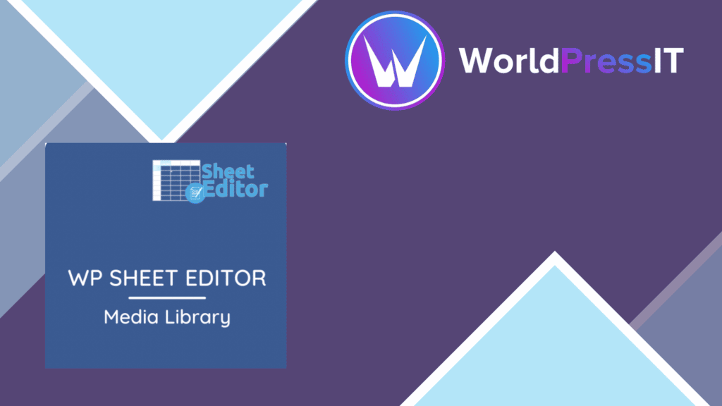 WP Sheet Editor – Media Library Premium