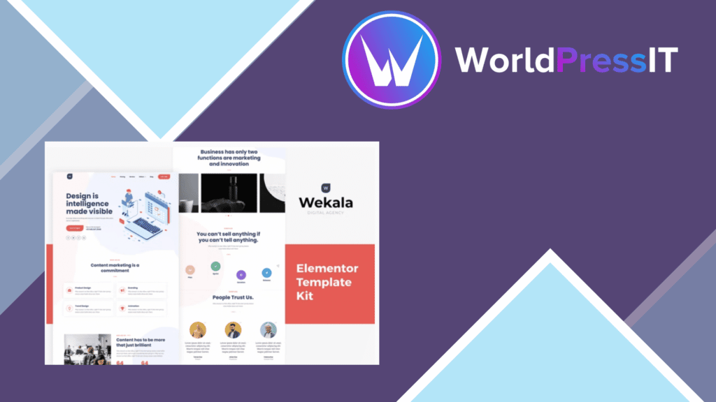 Wekala - Agency Elementor Template Kit