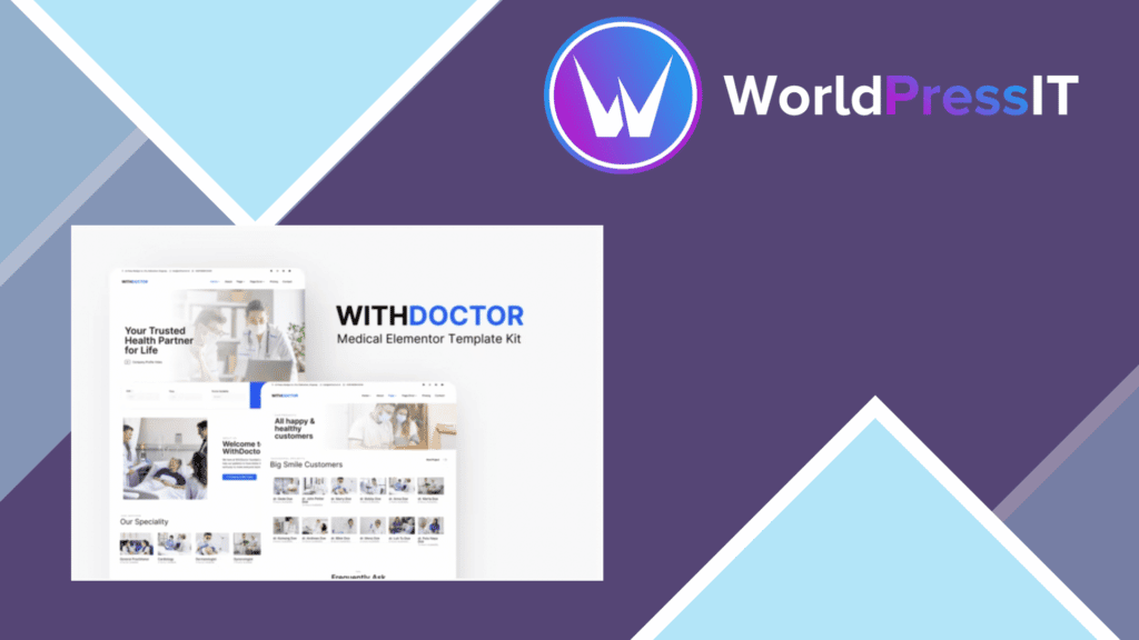 WithDoctor - Medical Elementor Template Kit