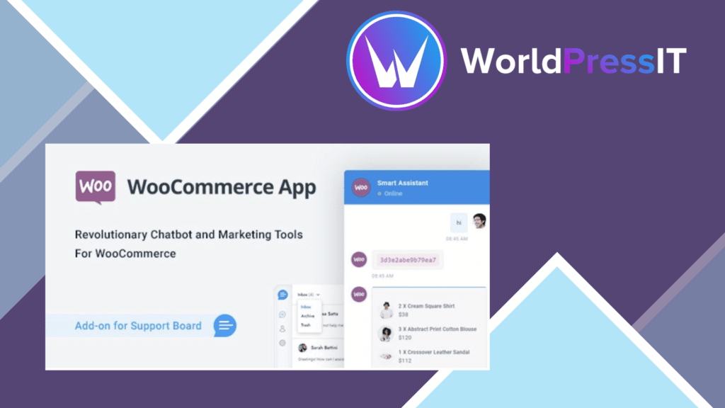 WooCommerce Chat Bot and Marketing App for Support Board