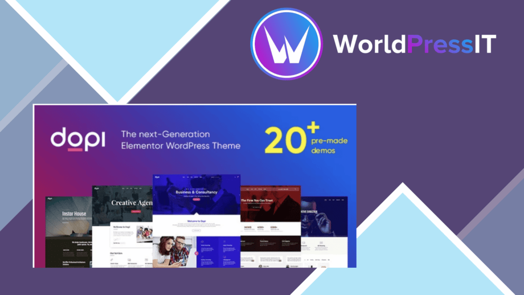 Dopi - Elementor MultiPurpose WordPress Theme