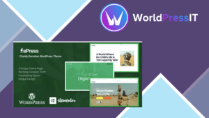 ePress - Nonprofit Charity WordPress Theme