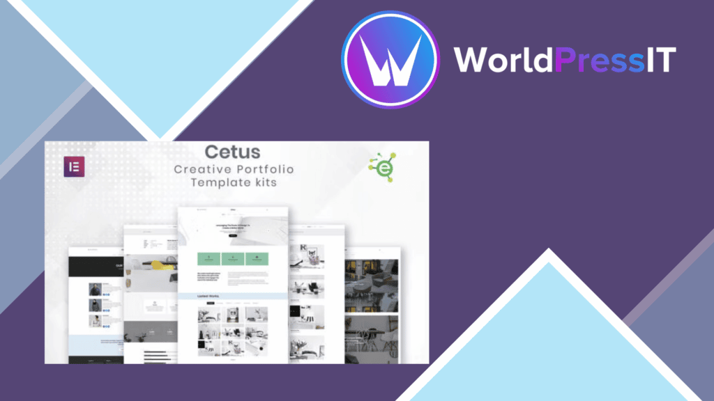 CETUS - Creative Portfolio Elementor Template Kit