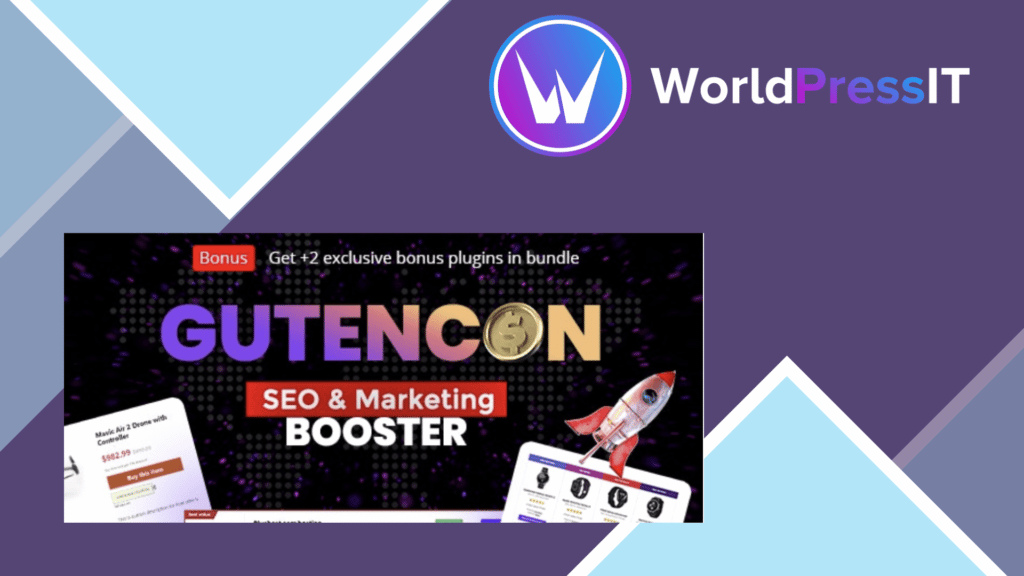 Gutencon - Marketing and SEO Booster, Listing and Review Builder for Gutenberg