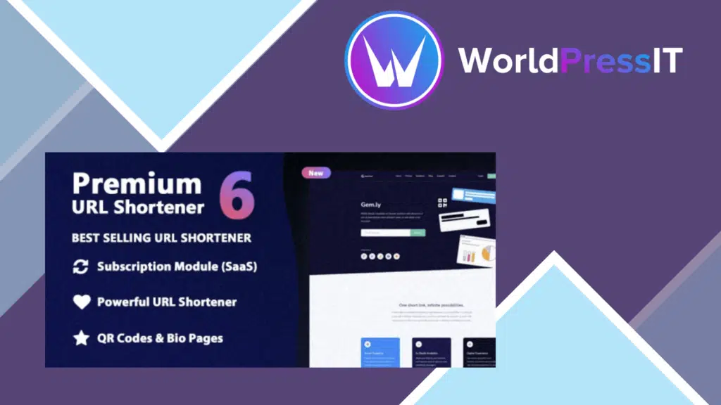 Premium Url Shortener Link Shortening Script Url Saas Theme For Premium Url Shortener